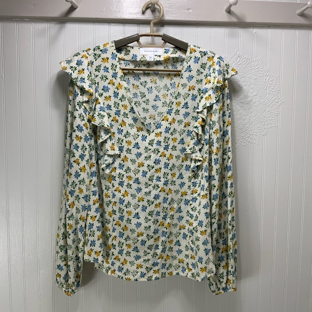 POPSUGAR long sleeve blouse 